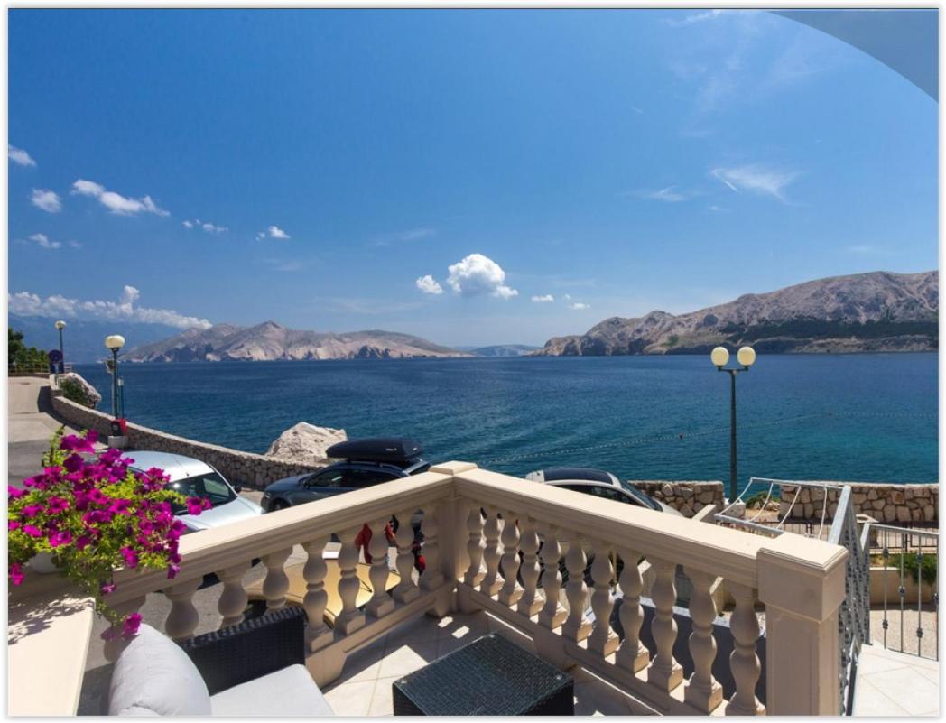 Apartman Valentino Baška Exterior foto